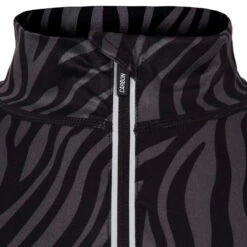 Cozy Limited Edition Zip Neck Black Zebra -Ski Gear Store k02bf1d1c03265f618b66506e5058d4db