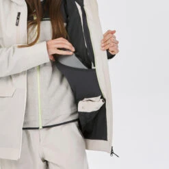 Women's 3-in-1 Durable Snowboard Jacket - SNB 900 -Ski Gear Store k05818e716ec09288d7b783af8453bb74