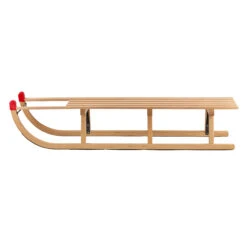 No Brand Traditional Wooden Sledge Davos 120 Cm -Ski Gear Store k07bfea7360e7ad730ac08435143b5e63