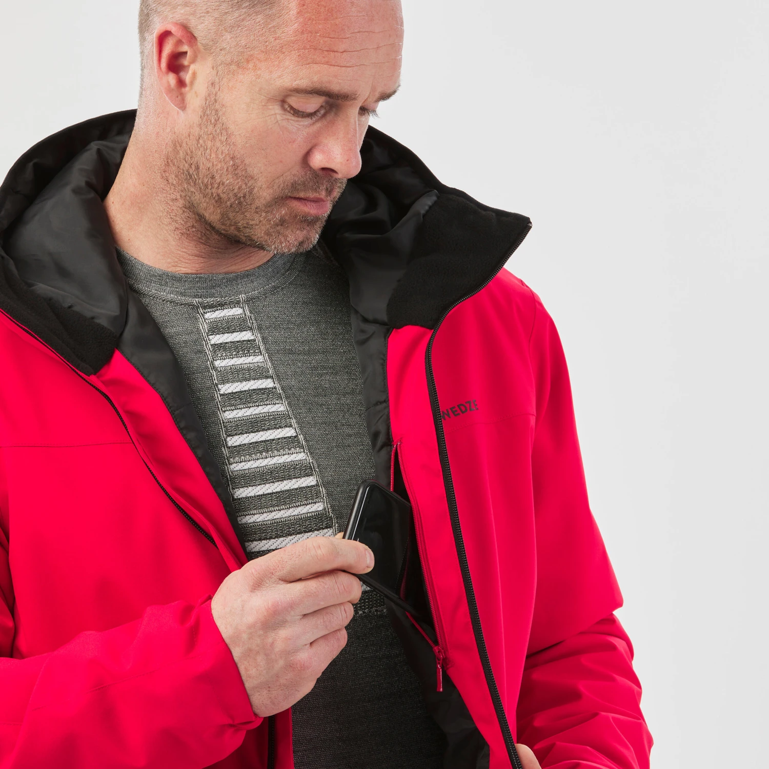 WEDZE Men's Ski Jacket 100 8 WEDZE Men's Ski Jacket 100 - Image 8