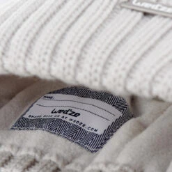 WEDZE KIDS’ SKI HAT - CABLE-KNIT FUR WOOL -Ski Gear Store k0caef7341a3dfbd41f70d7028f79401f