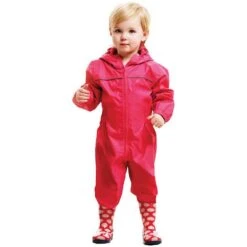 Regatta Professional Junior Childrens/Kids Paddle Rainsuit (Classic Red) -Ski Gear Store k10f8bc2a1061f386050da759f2230c06