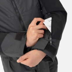 WEDZE KIDS’ WARM AND WATERPROOF SKI SUIT 500 GREY -Ski Gear Store k1687a40bbfa51ae5f1e532dab5f26e7c