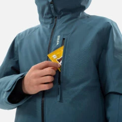 WEDZE Kids’ Warm And Waterproof Ski Jacket 550 -Ski Gear Store k23d86f0795aa048449fec2d490a6d7da