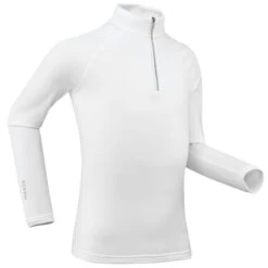 WEDZE Kids’ Ski Base Layer Top - BL 500 1/2 Zip -Ski Gear Store k2e67344a01ba42b0eb91d0f1bcd2d39c