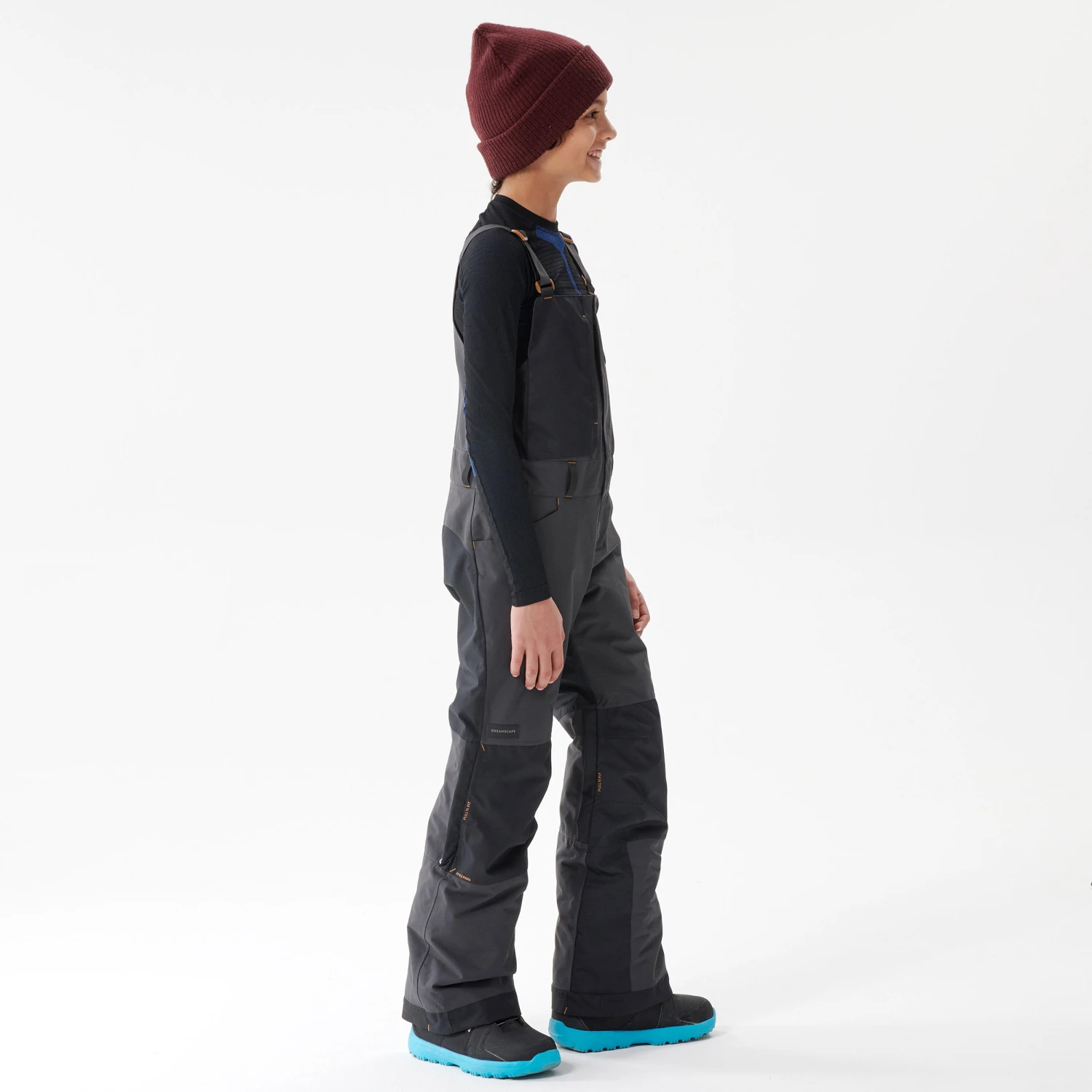 Kids’ Durable Snowboard Salopettes - Bib 500 Boy 3 Kids’ Durable Snowboard Salopettes - Bib 500 Boy - Image 3
