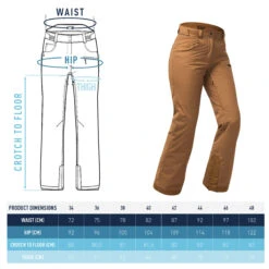 Women's Waterproof Snowboard Trousers SNB 500 -Ski Gear Store k320587eb4d54b6e845b9f1d64651b80e