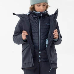 WEDZE BOY’S 3-IN-1 HIGHLY WATERPROOF SKI JACKET FR 900 -Ski Gear Store k4577dc90479eed90e2dc4bacca2e14f8