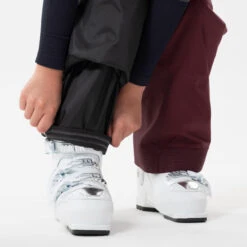 WEDZE KIDS’ SKI TROUSERS WITH BACK PROTECTOR - FR900 -Ski Gear Store k4cd650d5233296e8f2f4c8349c7140d2