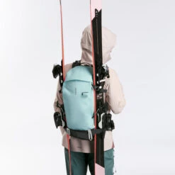 WEDZE SKI SNOWBOARD BACKPACK WITH BACK PROTECTOR - BP SKI FR500 DEFENSE M/S -Ski Gear Store k4ea8cde51259565108ee7be814dd083b