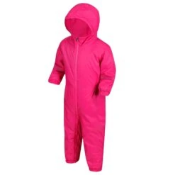 Regatta Childrens/Kids Splashit Puddle Suit (Jem Pink) -Ski Gear Store k5b687f508591e0ca739c0c80492f4522