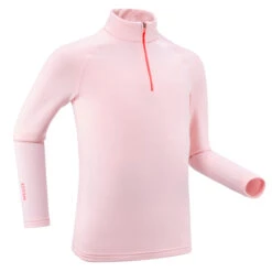 WEDZE Kids’ Ski Base Layer Top - BL 500 1/2 Zip -Ski Gear Store k5e10114c8d24c93cd16c6b5ca61dc86d