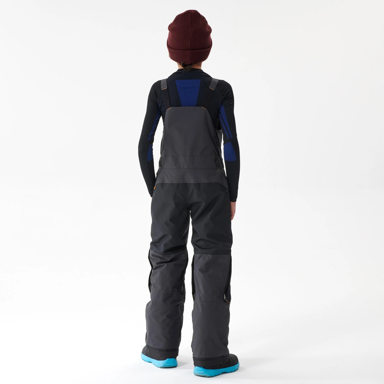 Kids’ Durable Snowboard Salopettes - Bib 500 Boy 4 Kids’ Durable Snowboard Salopettes - Bib 500 Boy - Image 4