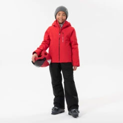 WEDZE Kids’ Warm And Waterproof Ski Jacket 550 -Ski Gear Store k6017ac25c08b19885d96487cdc3b61d5