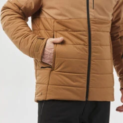 WEDZE Men's Mid-Length Warm Ski Jacket 100 -Ski Gear Store k61b037d4a8d0c0fcf508fafd11ebd1f2