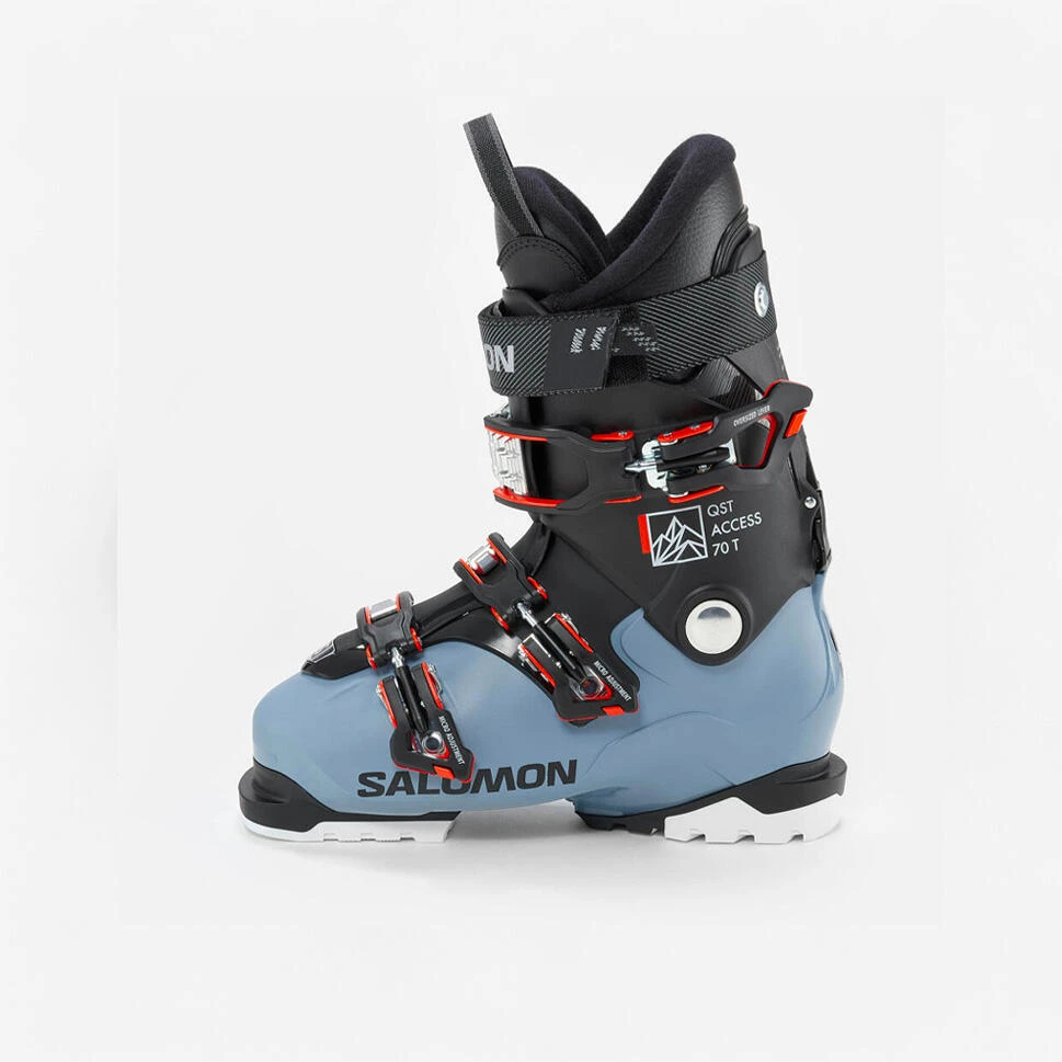 Kids' Mountain Skiing Boots - SALOMON QS ACCESS 70 T JR BLUE 1 Kids' Mountain Skiing Boots - SALOMON QS ACCESS 70 T JR BLUE