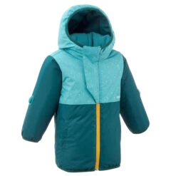 WEDZE Baby Ski Jacket WARM LUGIKLIP -Ski Gear Store k7194f0d86d6f2f0b0edac9704609363f
