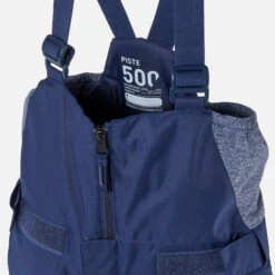 WEDZE KIDS’ WARM AND WATERPROOF SKI DUNGAREES - 500 PNF -Ski Gear Store k72633101a000dcb018612e2b4326a6af