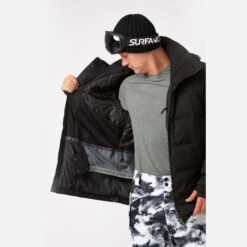 Burnout Surftex Jacket Black -Ski Gear Store k72e7834bce4f35a4f570a530ef05633b