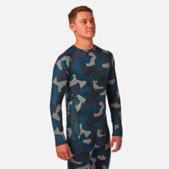 Bodyfit Limited Edition Crewneck Forest Geo Camo -Ski Gear Store k7b850eb14cd007f976853aa2e1f8e1d8