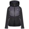 Regatta Womens/Ladies Radiate II Waterproof Ski Jacket (Black/Ebony Grey)