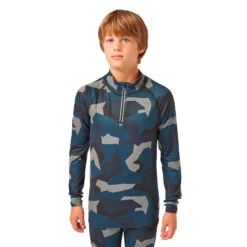 Bodyfit Limited Edition Zip Neck Forest Geo Camo -Ski Gear Store k992c2a38adf8a36113af1b14ed22e1f5