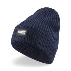 Unisex Adult Ribbed Cuff Classic Beanie (Puma Black) -Ski Gear Store k9a841891c825ed61e9b6cde6cc771457