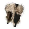 Regatta Mens Faux Fur Trapper Hat (Black)