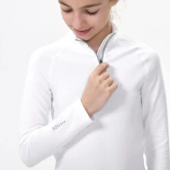 WEDZE Kids’ Ski Base Layer Top - BL 500 1/2 Zip -Ski Gear Store ka47064ffb4d904aa1692876d24ddd2f4