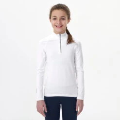 WEDZE Kids’ Ski Base Layer Top - BL 500 1/2 Zip -Ski Gear Store ka5259f288686222ce31aac6d7b2012b0