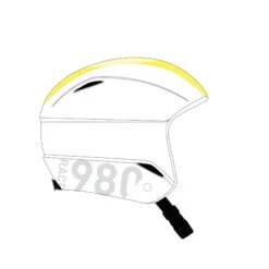 WEDZE Kids’ FIS Competition Ski Helmet With Chin Guard - White -Ski Gear Store ka6214c2efdde582b98f429fa45906883
