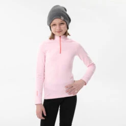 WEDZE Kids’ Ski Base Layer Top - BL 500 1/2 Zip -Ski Gear Store kb02acdd98b87dbafdad19506c5ef257b
