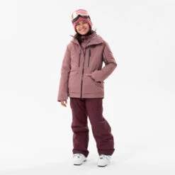 WEDZE GIRLS 3-IN-1 WATERPROOF SKI JACKET FR 900 -Ski Gear Store kc9c16f116ccd33eac41829741299df64
