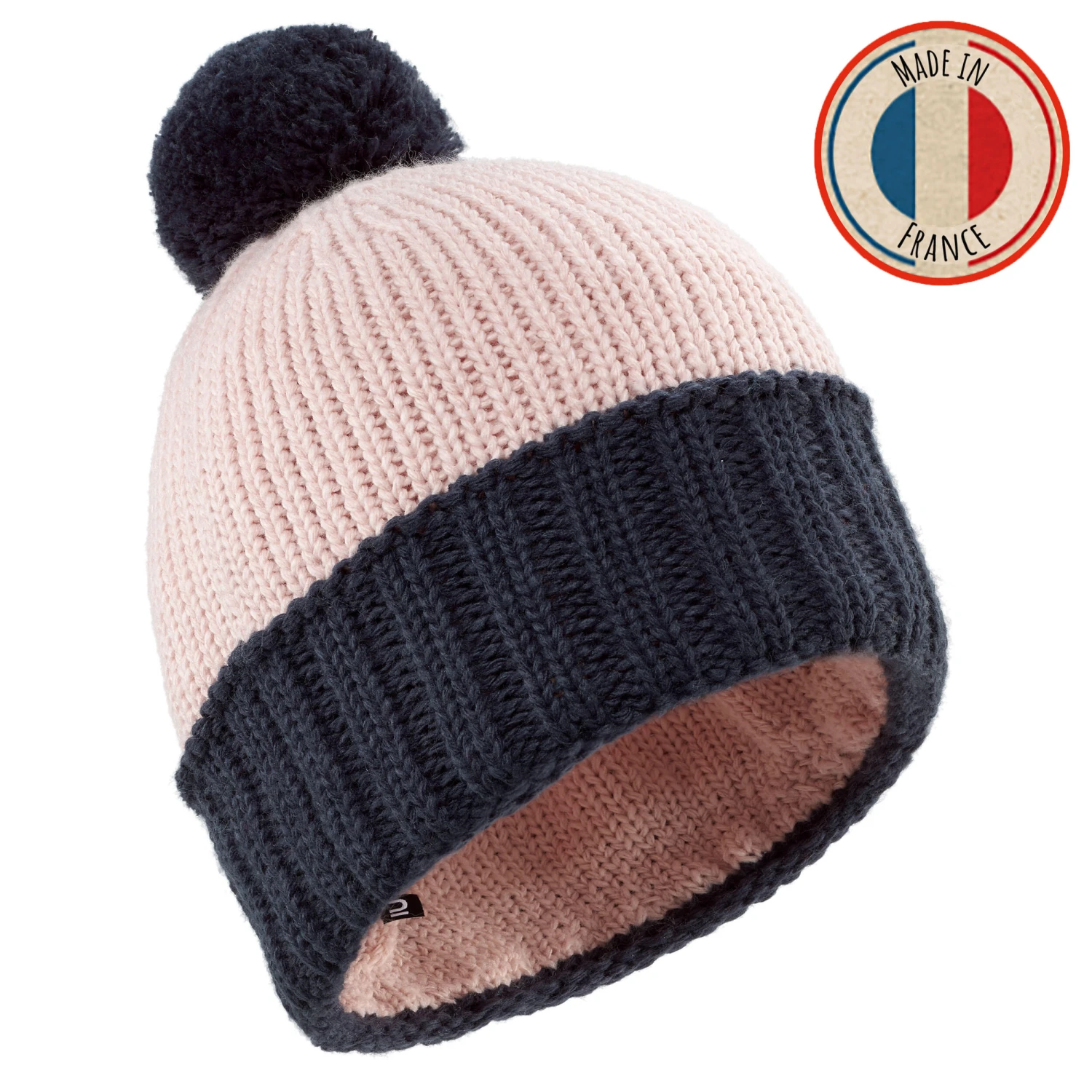 WEDZE ADULT SKI HAT GRAND NORD MADE IN FRANCE NAVY BLUE 16 WEDZE ADULT SKI HAT GRAND NORD MADE IN FRANCE NAVY BLUE - Image 16