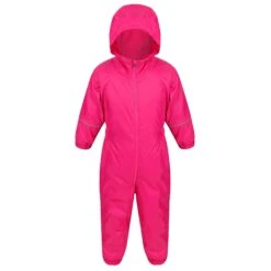Regatta Childrens/Kids Splashit Rain Suit (Red) -Ski Gear Store kd634da6cf3c02fd395beac617aa4947a