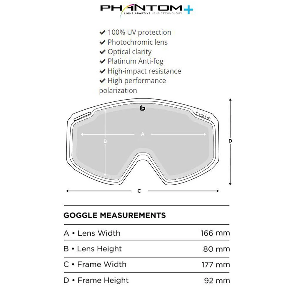 BOLLE Y7 OTG SNOW GOGGLES 3 BOLLE Y7 OTG SNOW GOGGLES - Image 3