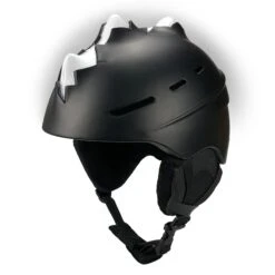 Ski Helmet For Teens And Adults | Matt Black | Crazy Safety | EN 1077 Certified