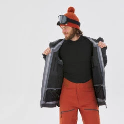 WEDZE Men's Ski Jacket - FR500 -Ski Gear Store kef6f07fbdace17acc4fd72799a447c94